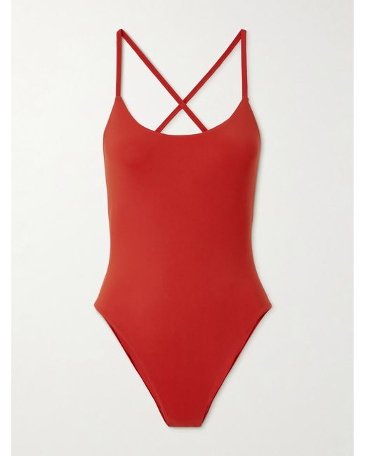 Maillot De Bain Uno Lido en coloris Red