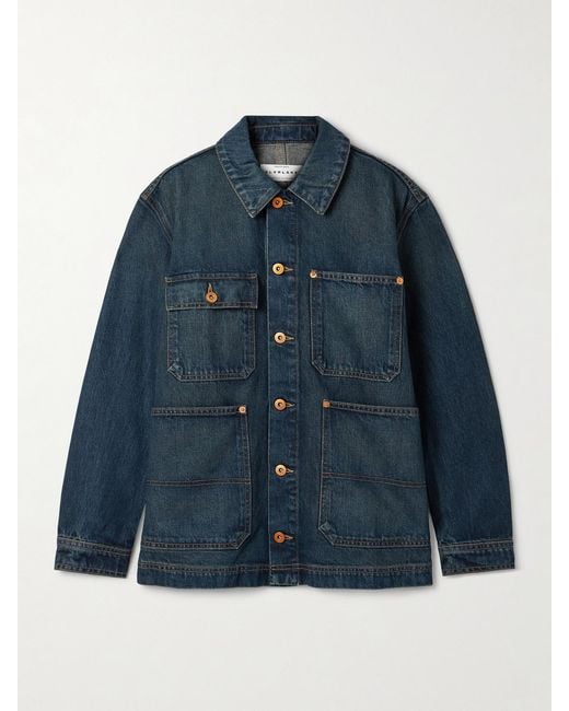 SLVRLAKE Denim Blue Worker Denim Jacket