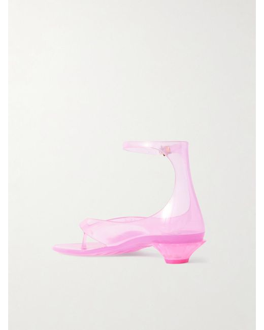 Chloé Pink Jelly Tpu Sandals