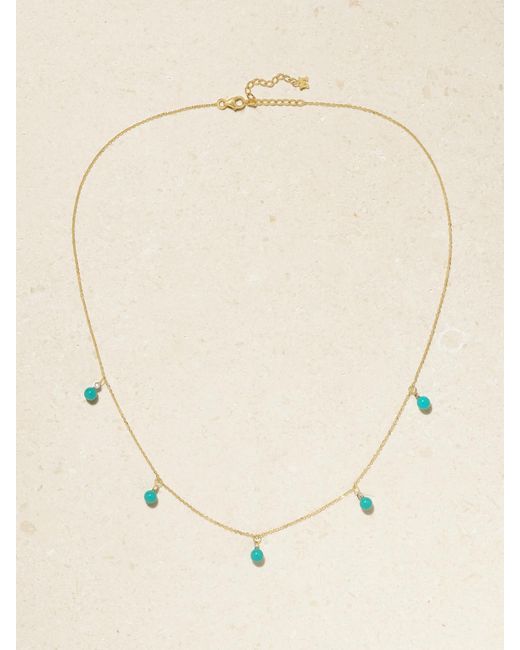 Mateo Natural 14-Karat, And Diamond Necklace