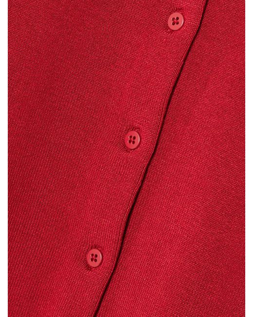 St. Agni Red Cardigan Aus Einer Tencel-Lyocell-Mischung