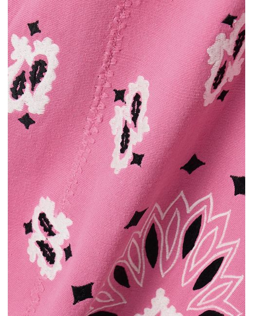 Pippa Holt Pink Huipil-Kleid Aus Einer Baumwollmischung Mit Stickereien