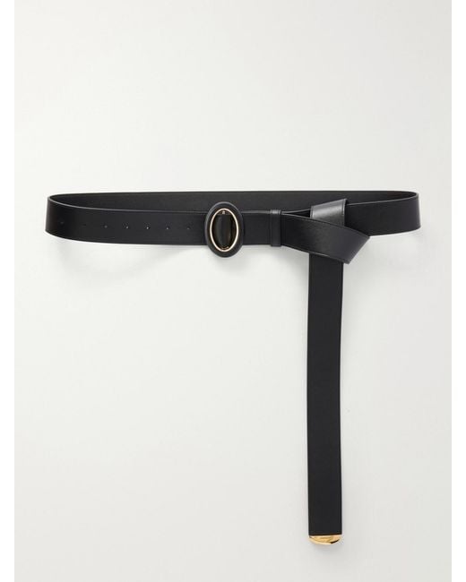 Givenchy Black Leather Belt