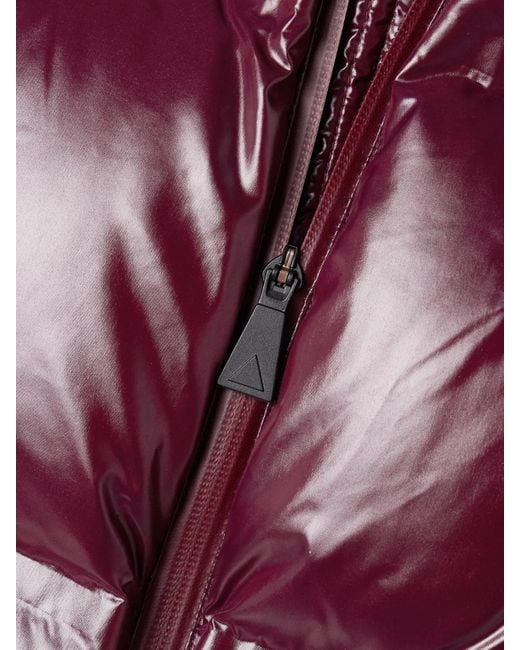 Aztech Mountain Purple Minnie Nuke Hooded Quilted Down Ski Jacket