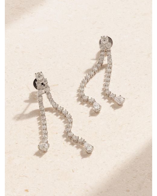 Anita Ko Natural 18-Karat Diamond Earrings