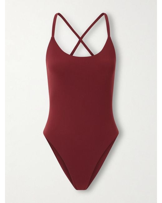 Lido Red Uno Swimsuit