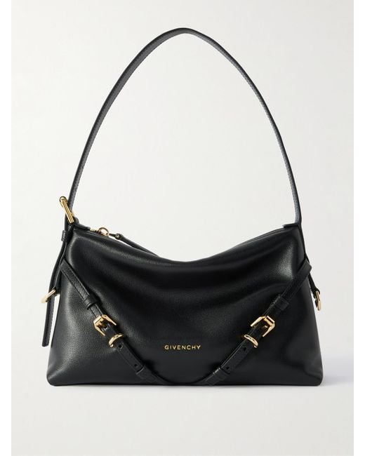 Givenchy Black Voyou Mini Leather Shoulder Bag