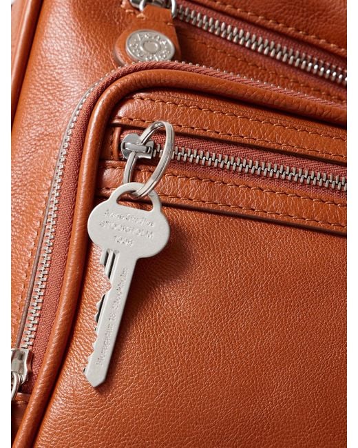 Sac À Main En Cuir À Ornement Medium Acne en coloris Brown