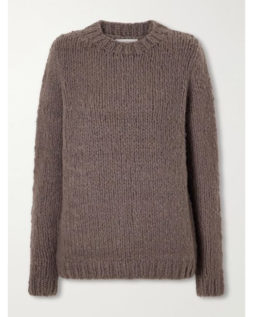 Gabriela Hearst Brown Lawrence Cashmere Sweater
