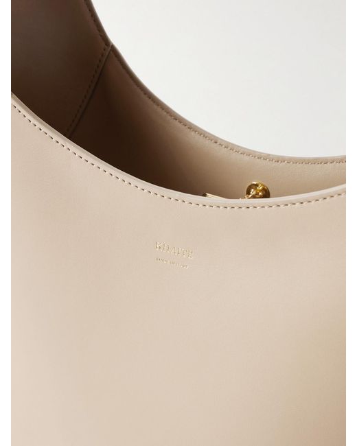 Khaite Natural Joan Large Leather Tote