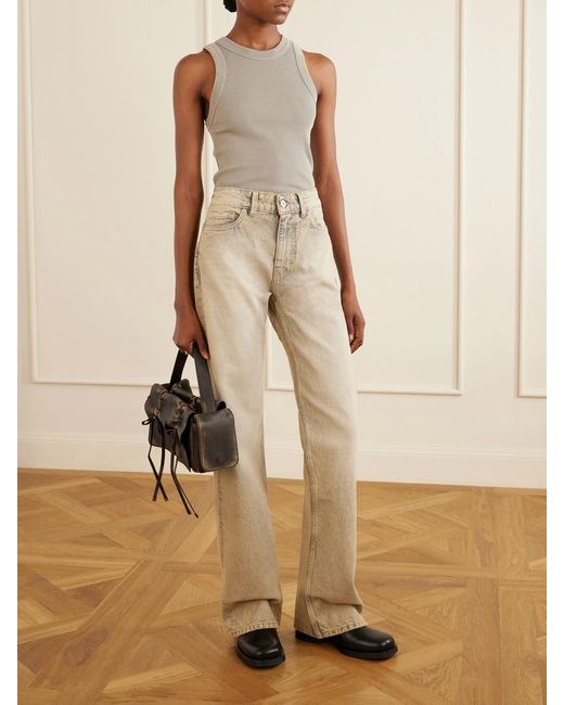 Our Legacy Natural Boot Cut Mid-Rise Flared Jeans