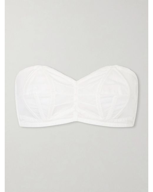 Calvin Klein White June Strapless Bra
