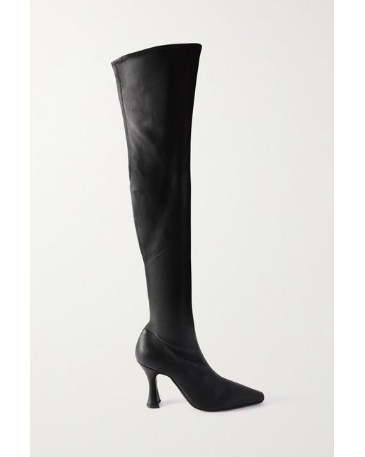 Neous Ran Stretch-leather Over-the-knee Boots in Black | Lyst