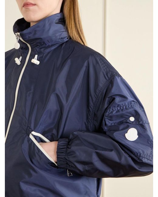 Moncler Blue Marmacy Shell Jacket