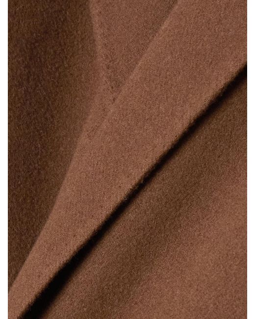 James Purdey & Sons Brown Portman Belted Wool And Cashmere-Blend Coat