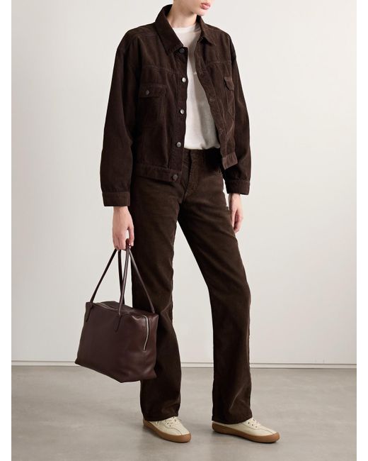 The Row Brown Carlyl Hose Mit Geradem Bein Aus Baumwollcord