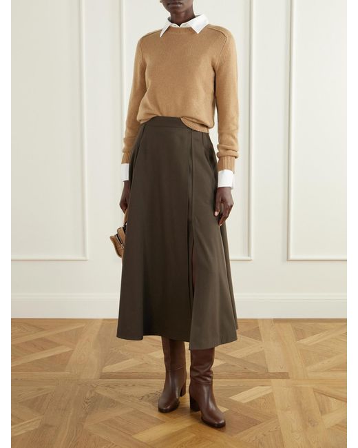 Burberry Natural Cashmere-Blend Sweater