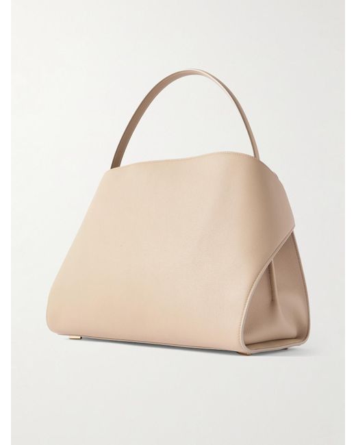 Ferragamo Natural Hug Mittelgroße Tote Aus Leder