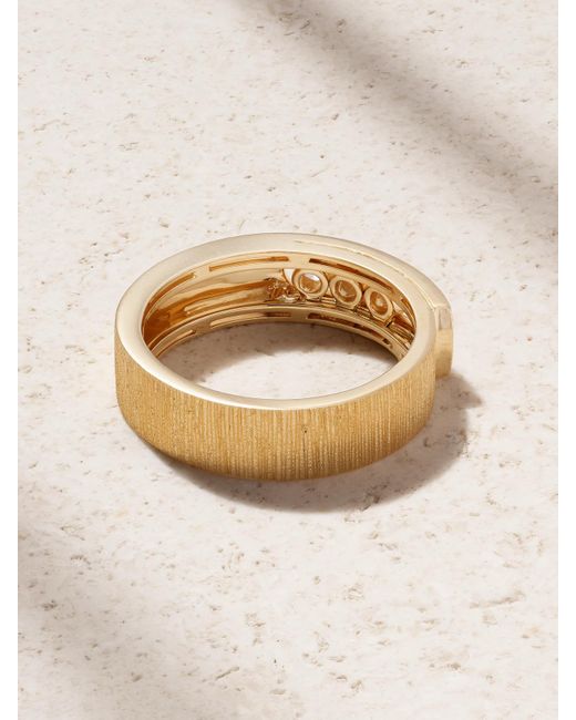 Messika Natural Move Noa Ciselé 18-Karat Diamond Ring