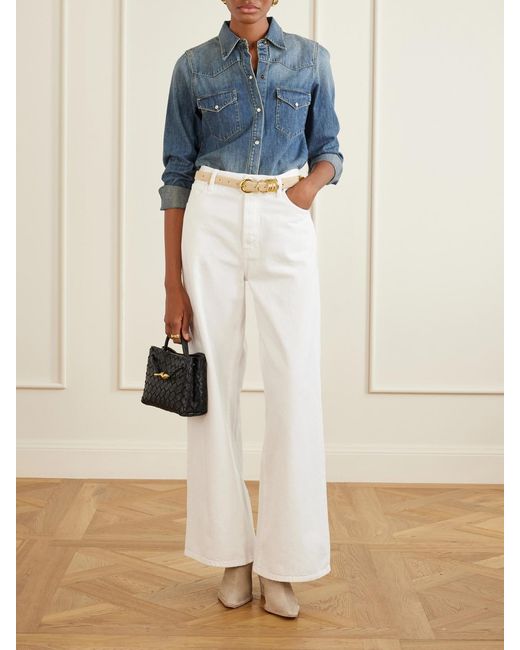 Aquazzura White Francoise 70 Suede Boots