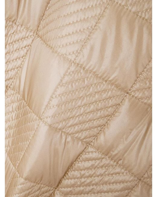 Moncler Natural Quilted Shell Jacket