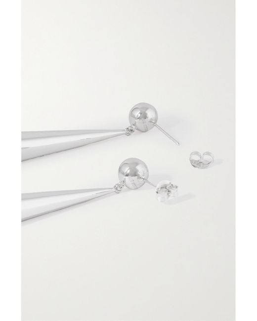 LIE STUDIO White The Louise Earrings