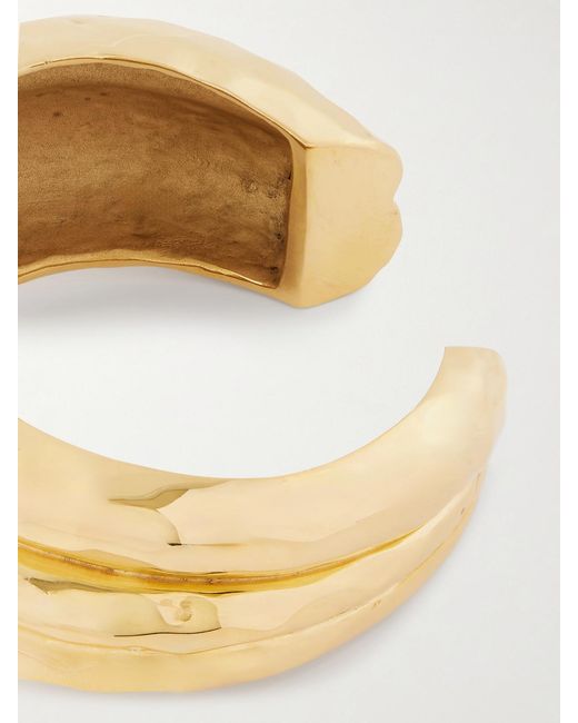 Saint Laurent Natural Tone Cuff