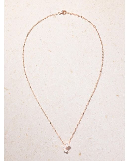 Repossi Natural Serti Sur Vide 18-Karat Diamond Necklace