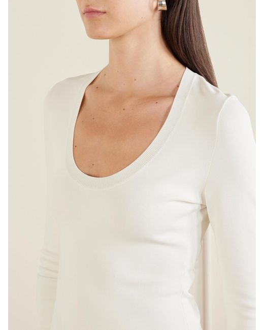 Stella McCartney White Jersey T-Shirt