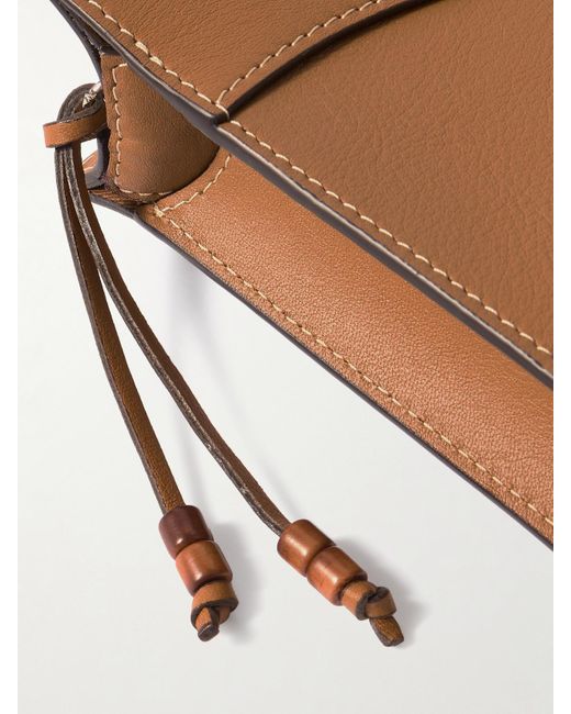 Hunting Season Brown Leather Clutch