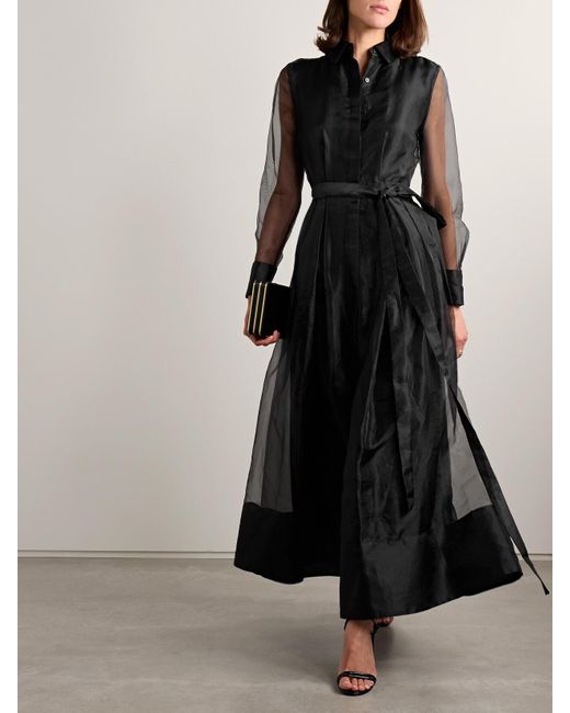 jonathan simkhai aubree organza midi dress Simkhai Women's Beaux Tiered Mini Dress - Black