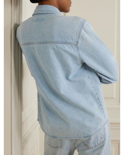 Agolde Blue Rina Jeanshemd