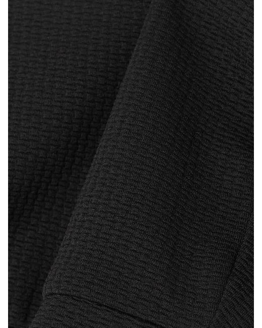 Marysia Swim Black Palm Springs Bikini-Oberteil Aus Recyceltem Seersucker Mit Wellenkanten