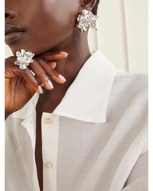 Completedworks White Recycled Earrings