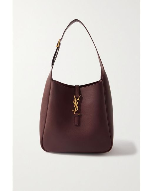 Saint Laurent Red Le 5 À 7 Supple Small Leather Shoulder Bag