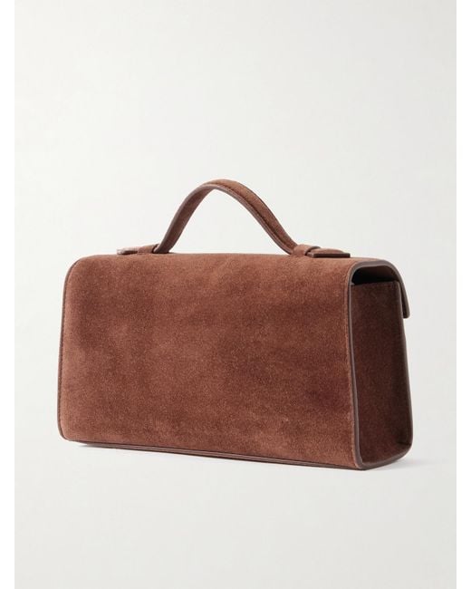 Sac À Main En Daim Symmetry Pochette SAVETTE en coloris Brown