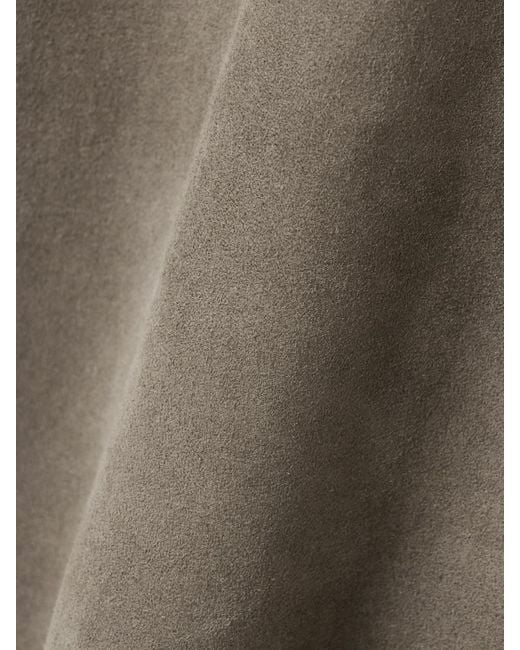 Stouls Gray Suede T-Shirt