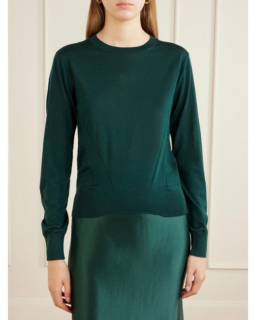 FFORME Green Mitchell Wool Sweater