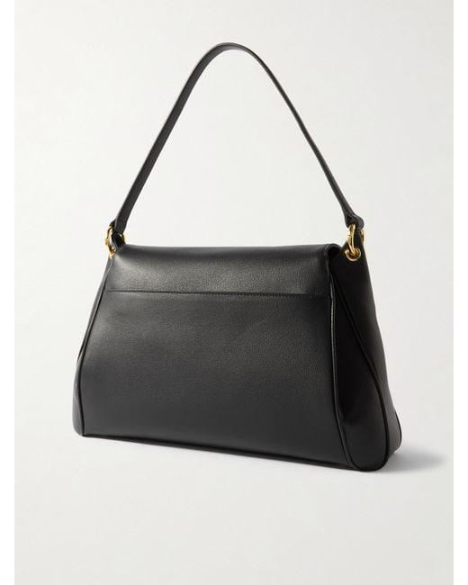 Tom Ford Black Tara Leather Shoulder Bag