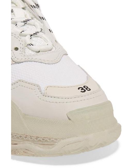 BALENCIAGA TRIPLE S SNEAKER TRAINER SHOES Blue