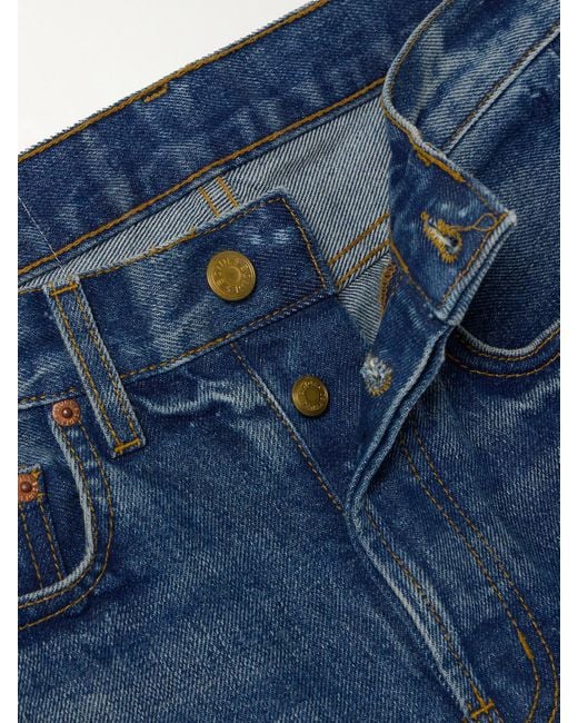B Sides Blue Lasso High-Rise Wide-Leg Jeans