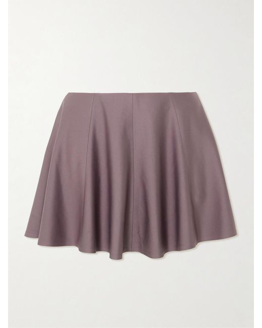 Alo Yoga Purple Down The Line Airlift Skort
