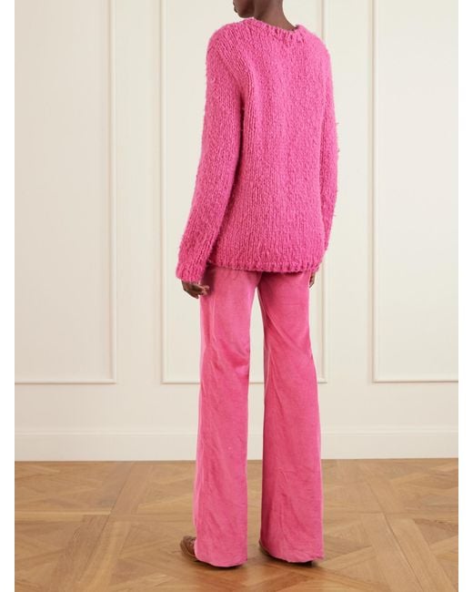 Gabriela Hearst Pink Lawrence Cashmere Sweater