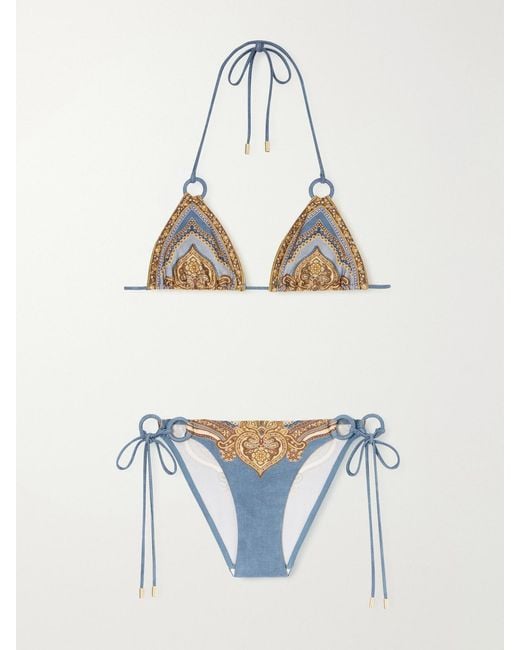 Zimmermann White Aster Bikini