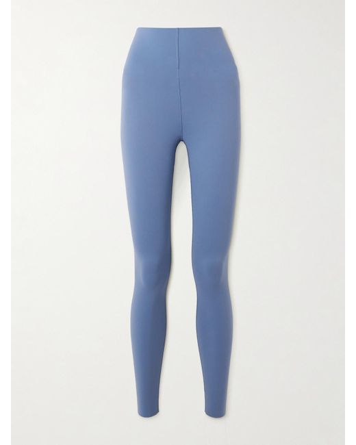 lululemon athletica Blue Wunder Under Smoothcover High-Rise Leggings