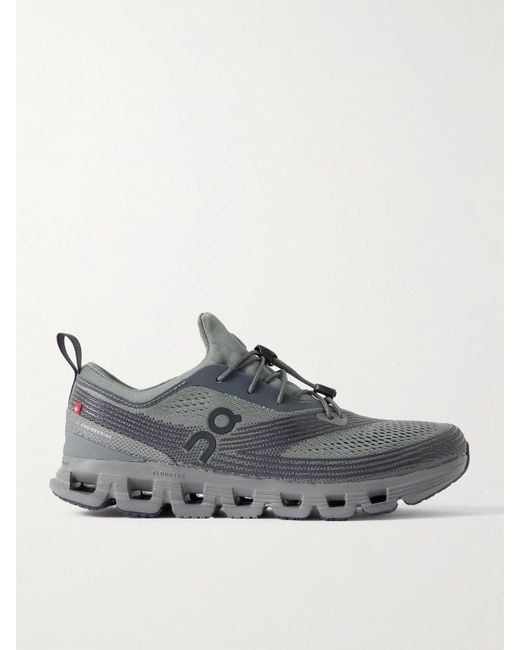 On Shoes Gray Cloud X Z5 Rubber-Trimmed Mesh Sneakers
