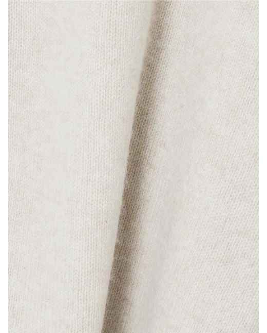 The Elder Statesman White Zuma Cashmere Sweater