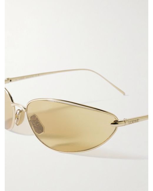 Loewe Natural Oval-Frame-Tone Sunglasses