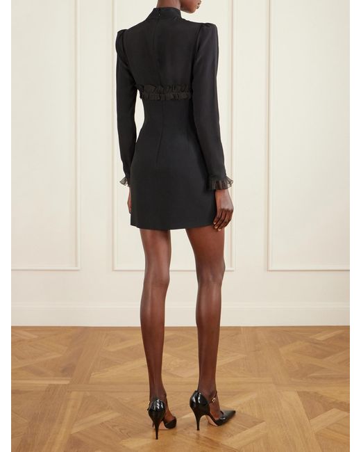 taylor swift black dress fearless x JENNIE Colette Silk Mini Dress main image 0