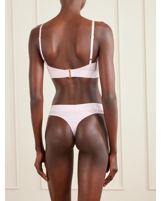 Tom Ford Pink Stretch-Modal Jersey Soft-Cup Triangle Bra